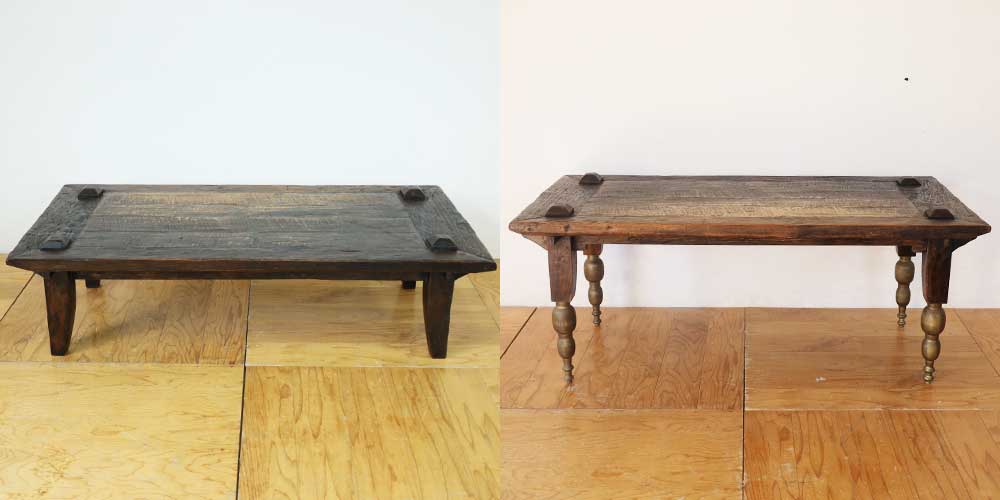 R1180:既存脚＋ねじ込み脚で高さアップ！ローテーブルがダイニングにのイメージ