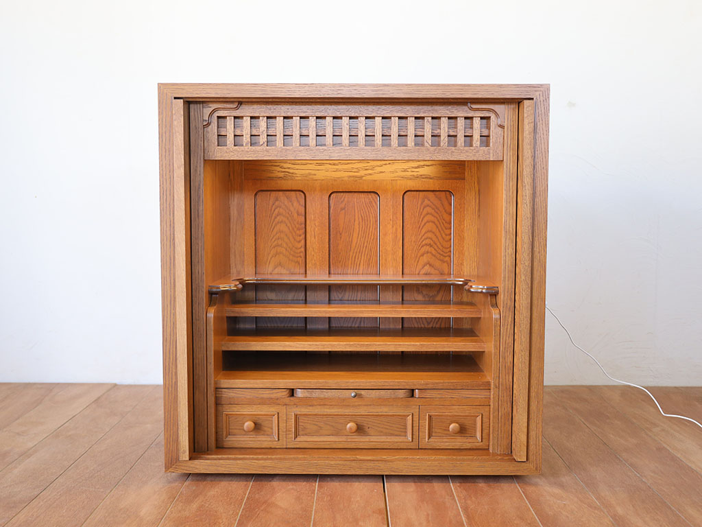 鏡台からお仏壇にリメイク