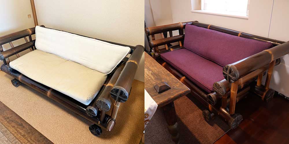 R1203:ソファの座り心地アップ!フレームに合わせたクッションで快適にのイメージ