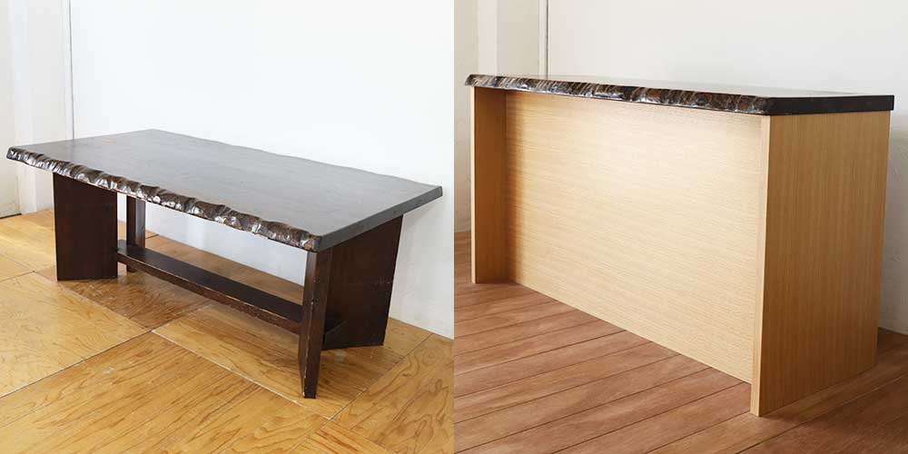 R1210:テーブルがキッチンカウンターに。本体パネルを作って使いやすくのイメージ