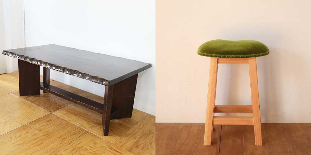 R1211:テーブルの脚がスツールに。カウンターに合わせた高さで使い心地よくのイメージ