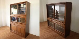 食器棚分割リメイク