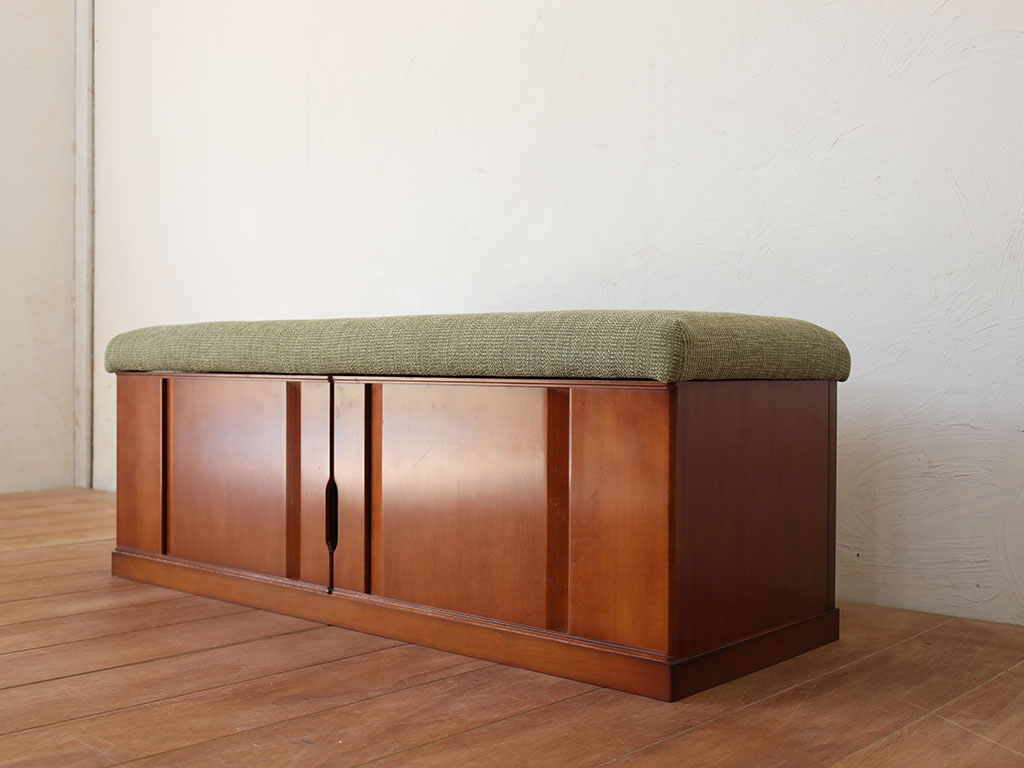 和タンスから作ったベンチ