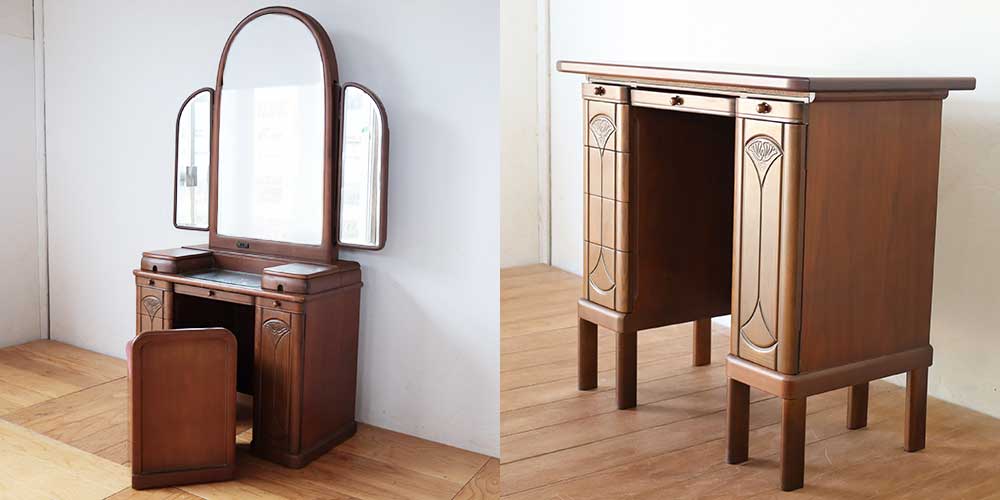 R1274:嫁入り道具のドレッサーをリメイク。面影を残したおしゃれな作業机にのイメージ