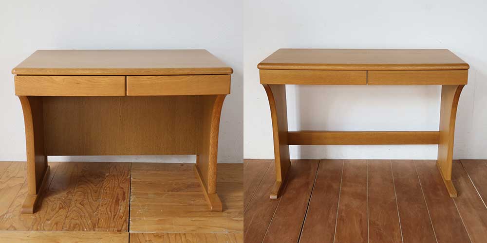 R1327:思い出の学習机をずっとそばに。多くのパーツを使ってリメイクのイメージ