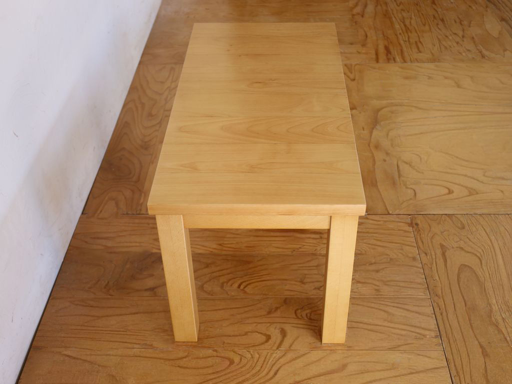 テーブルの残材リメイク