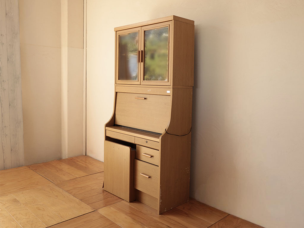 上置き付き学習机