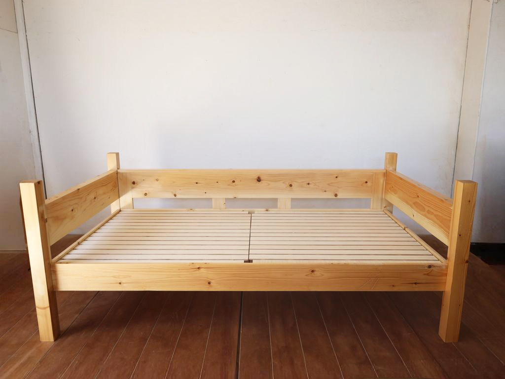 ロフトベッドを低くリメイク