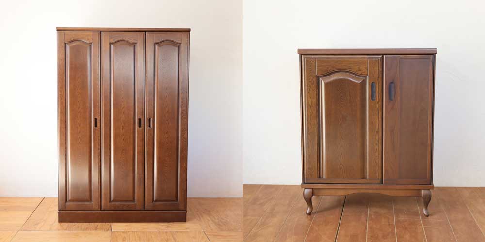 R1312:婚礼タンスからキャビネットへ。アシンメトリー扉で理想のサイズにのイメージ