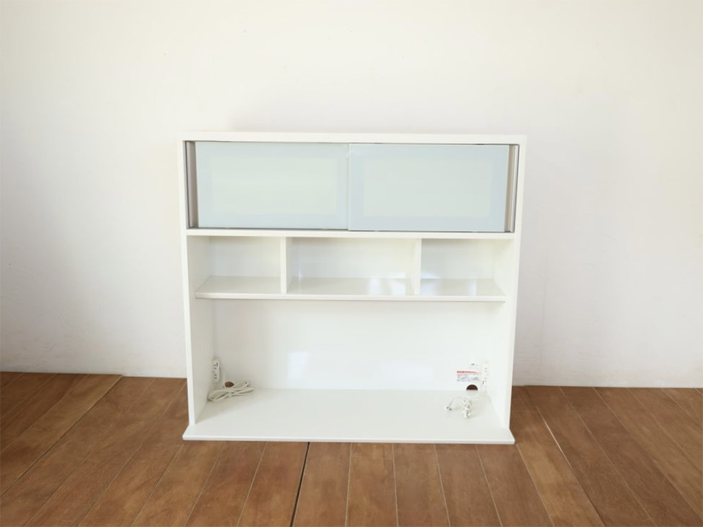 雰囲気そのままリサイズした食器棚の上部