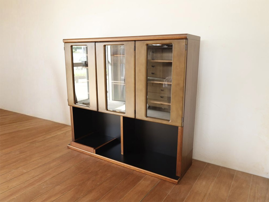 調理家電置き場を作った食器棚