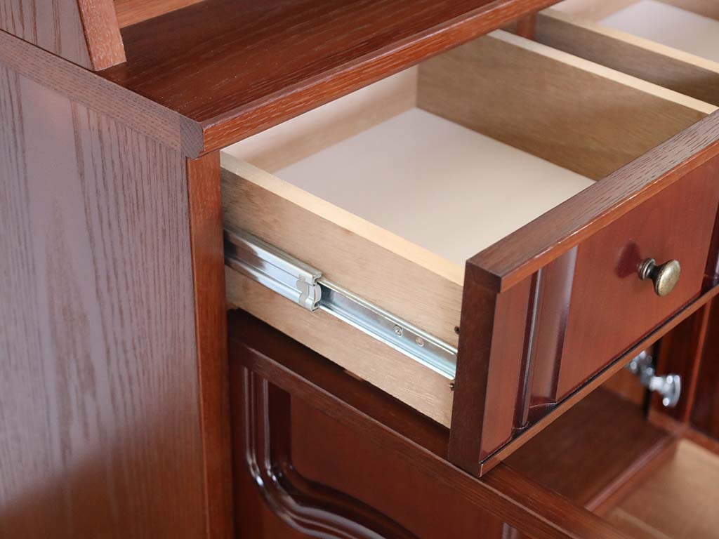 ライティングビューローの引き出し