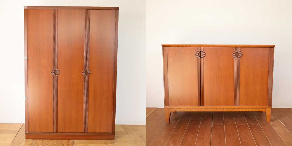 R1341:婚礼タンスをサイドボードにリメイク。リビングで使いやすい高さにのイメージ