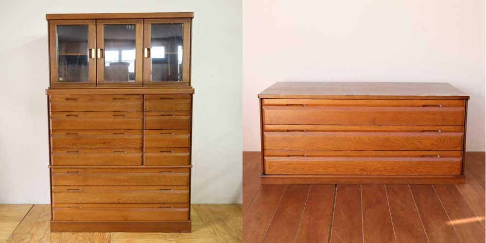 R1371:整理タンスを上下分割リメイク。下段を単体で使えるようにのイメージ