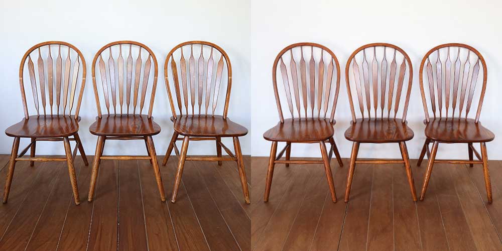 R1390:ウィンザーチェアをレストア。脚折れ・割れ・緩みを修理のイメージ