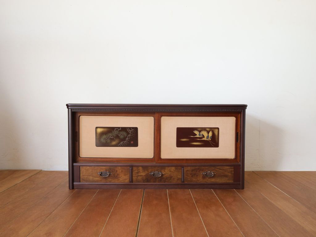 和タンスリメイクで作ったテレビボード