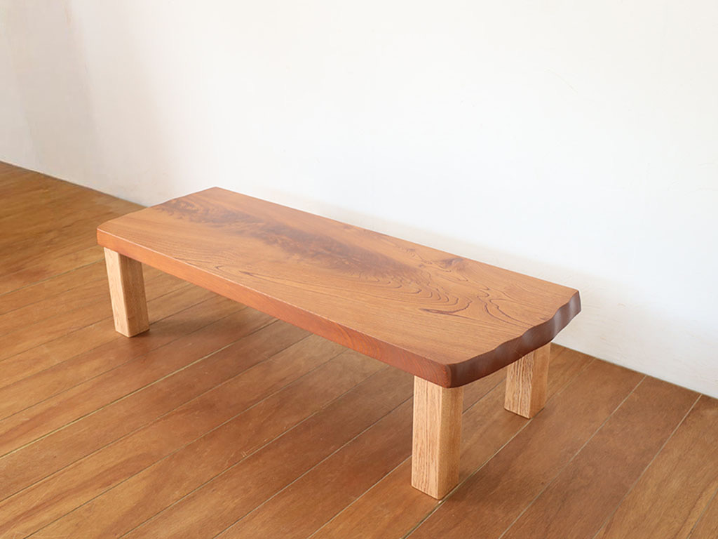 お父様の形見のちゃぶ台をリメイクした