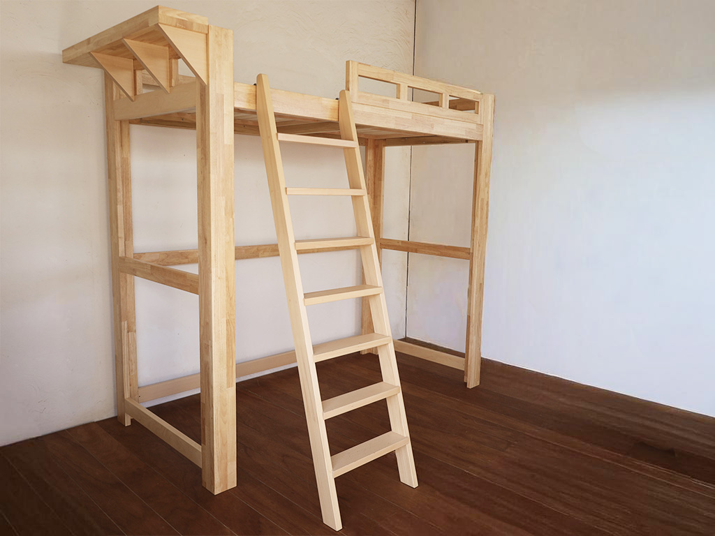 オーダー製作したロフトベッド