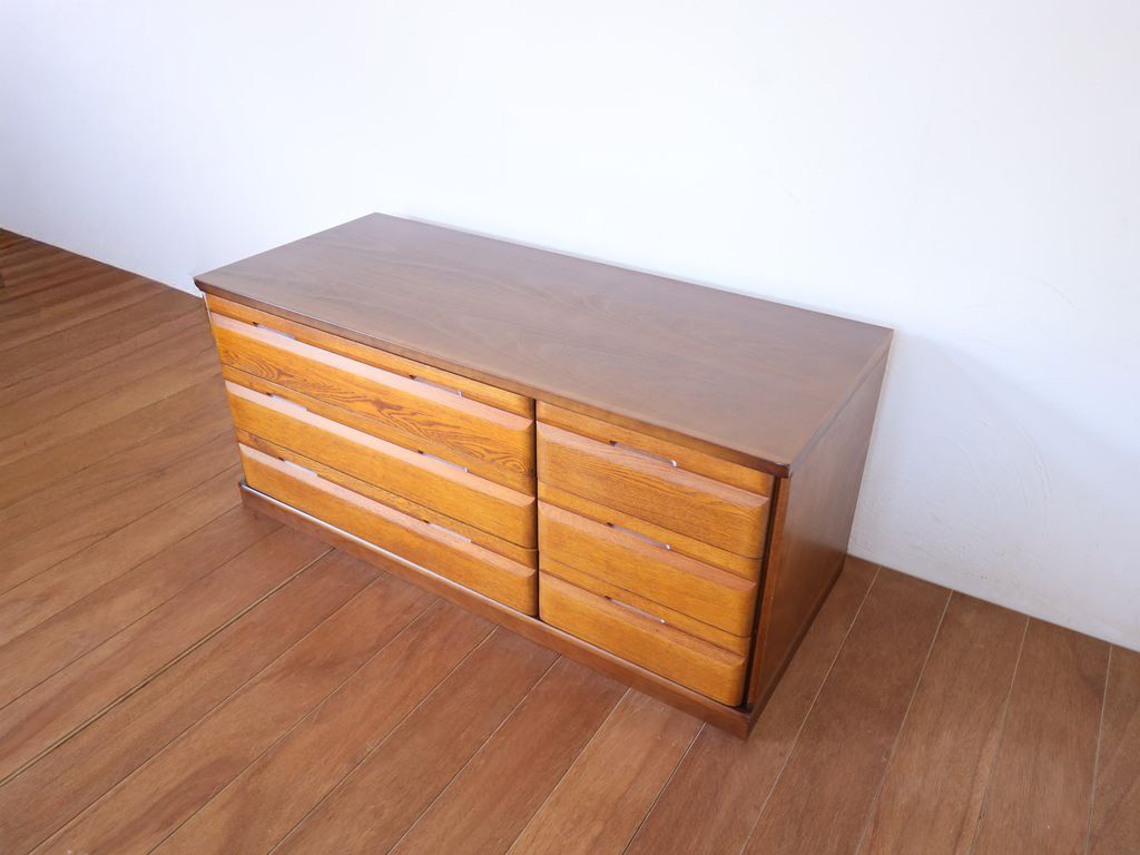 整理タンスの高さを抑えて使える形にリメイク