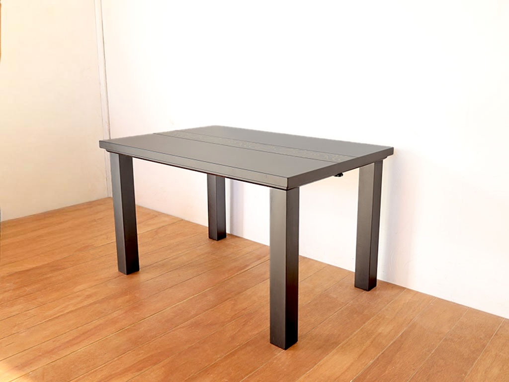 ローテーブルからダイニングテーブルにリメイク