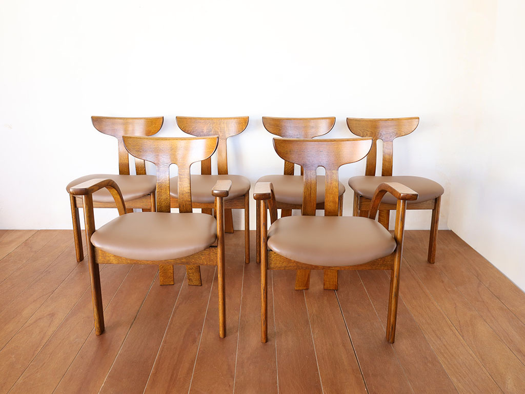 ダイニングチェアをリメイクしてきれいに