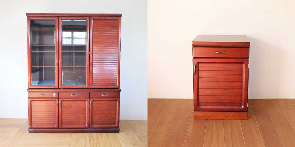 R1396:食器棚をキャビネットにリメイク。扉1枚分のコンパクトなサイズにのイメージ