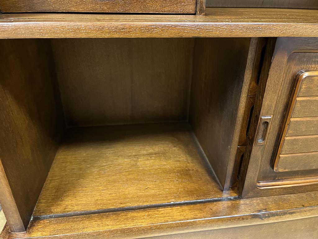 収納内部も再塗装