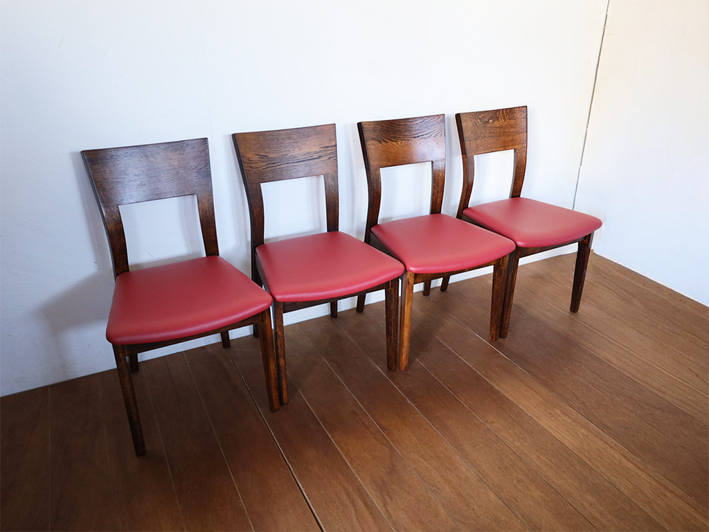 ダイニングチェアを再塗装