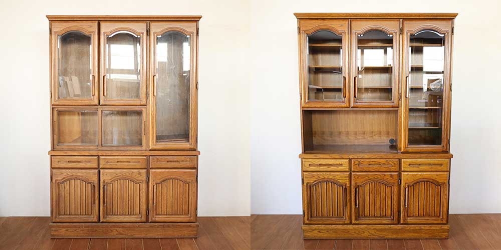 R1422:リフォームを機に食器棚をレストア。電子レンジも置ける仕様にのイメージ