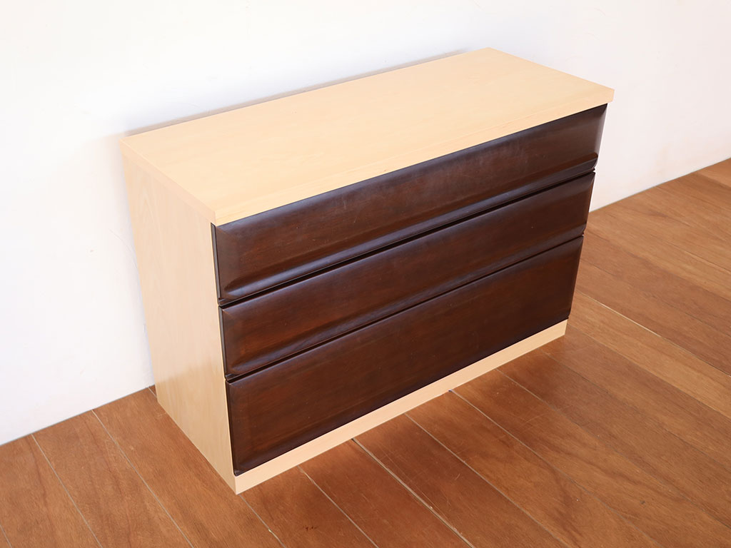 整理タンスから3段チェストにリメイク