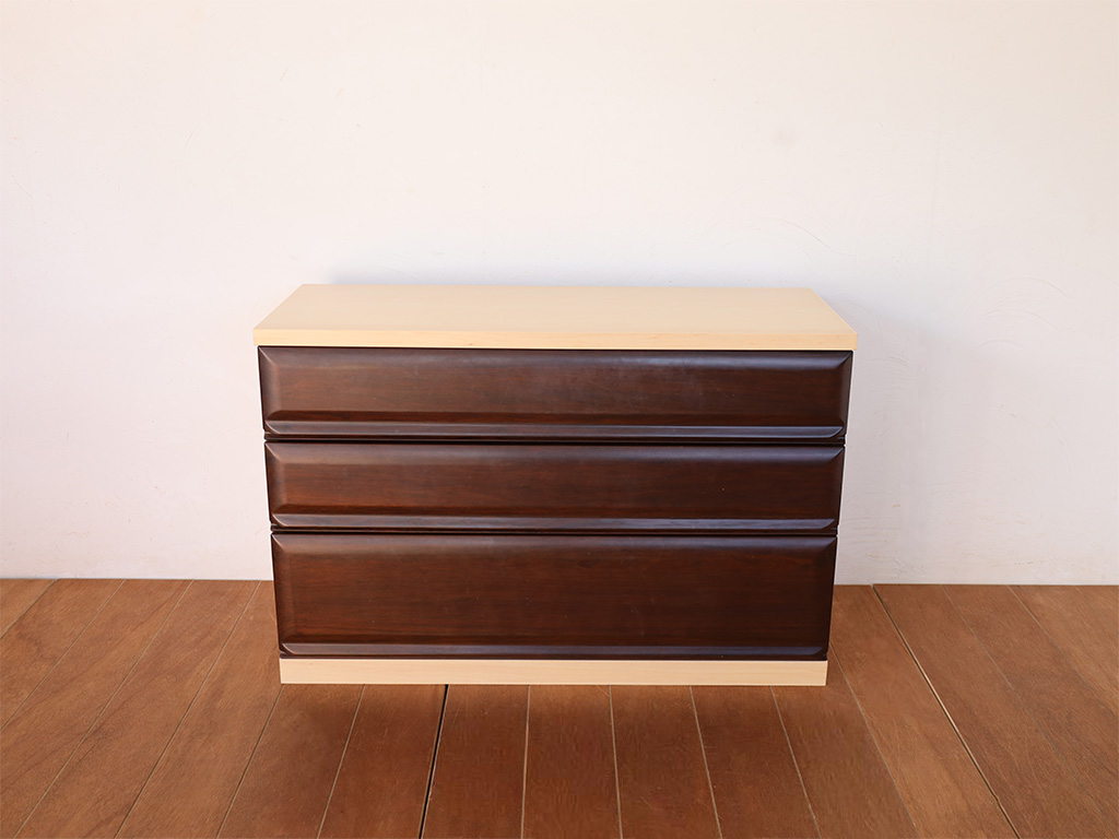 コンパクトになった整理タンス