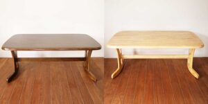 R1439:ダイニングテーブル再塗装