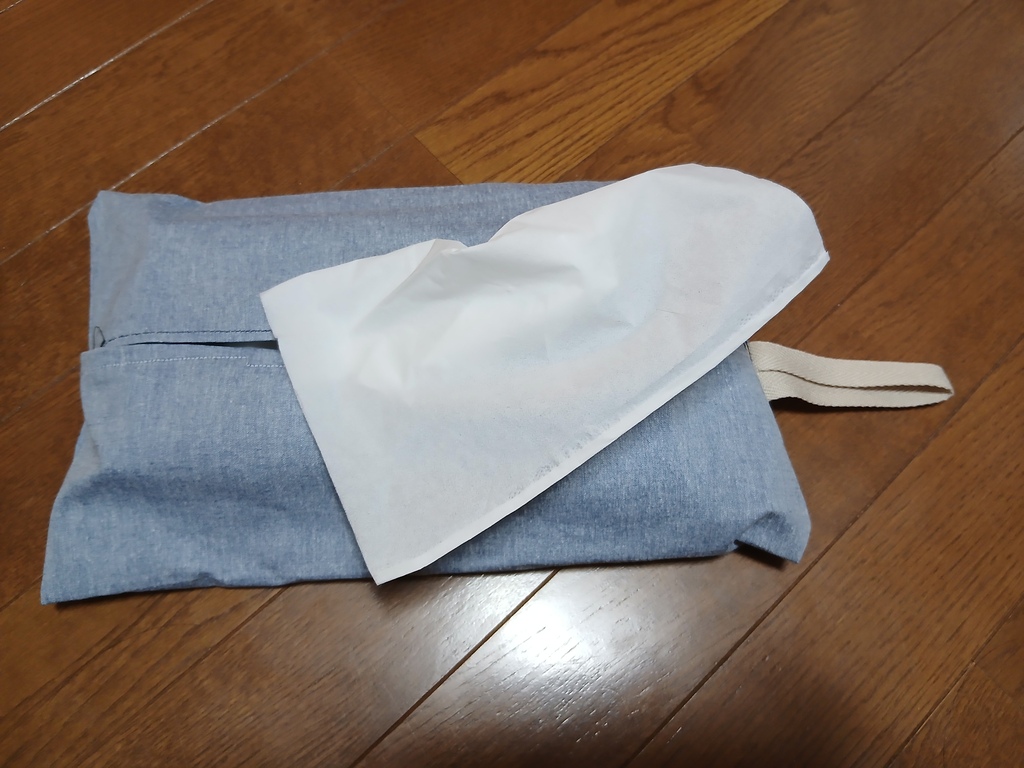 子どもの作ったティッシュカバー