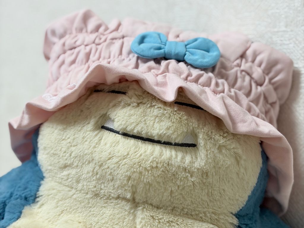 カビゴンとおぱんちゅうさぎヘアバンドのコラボ